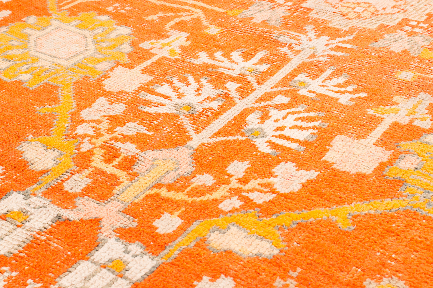 Antique Orange Oushak 7'4" (W) x 9'2" (L)