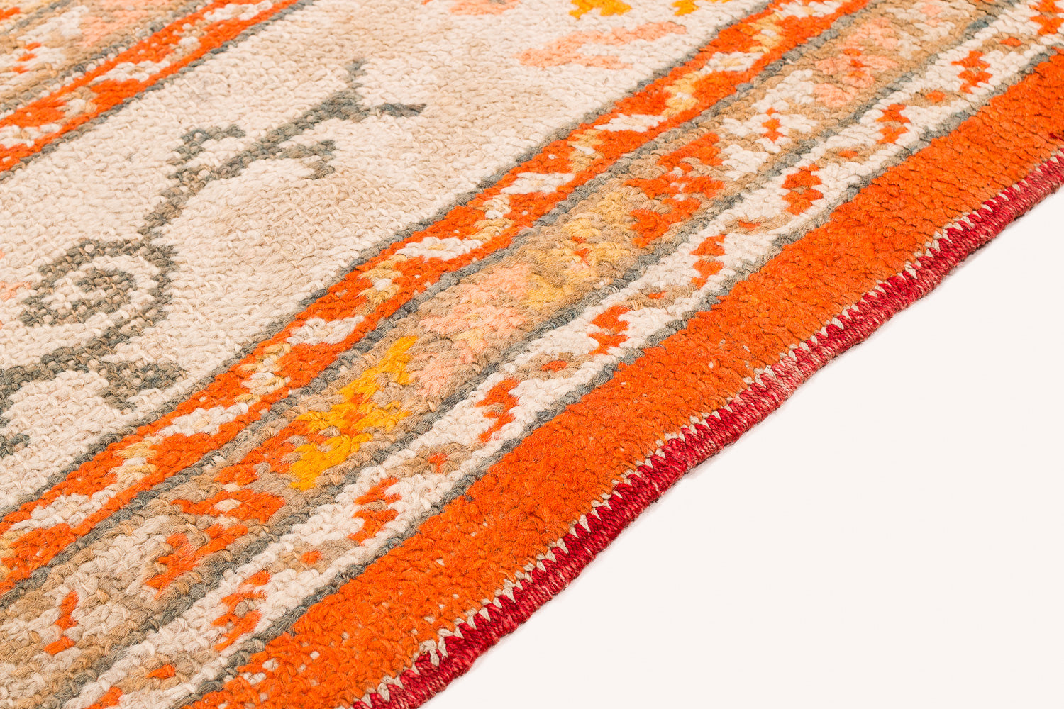Antique Orange Oushak 7'4" (W) x 9'2" (L)
