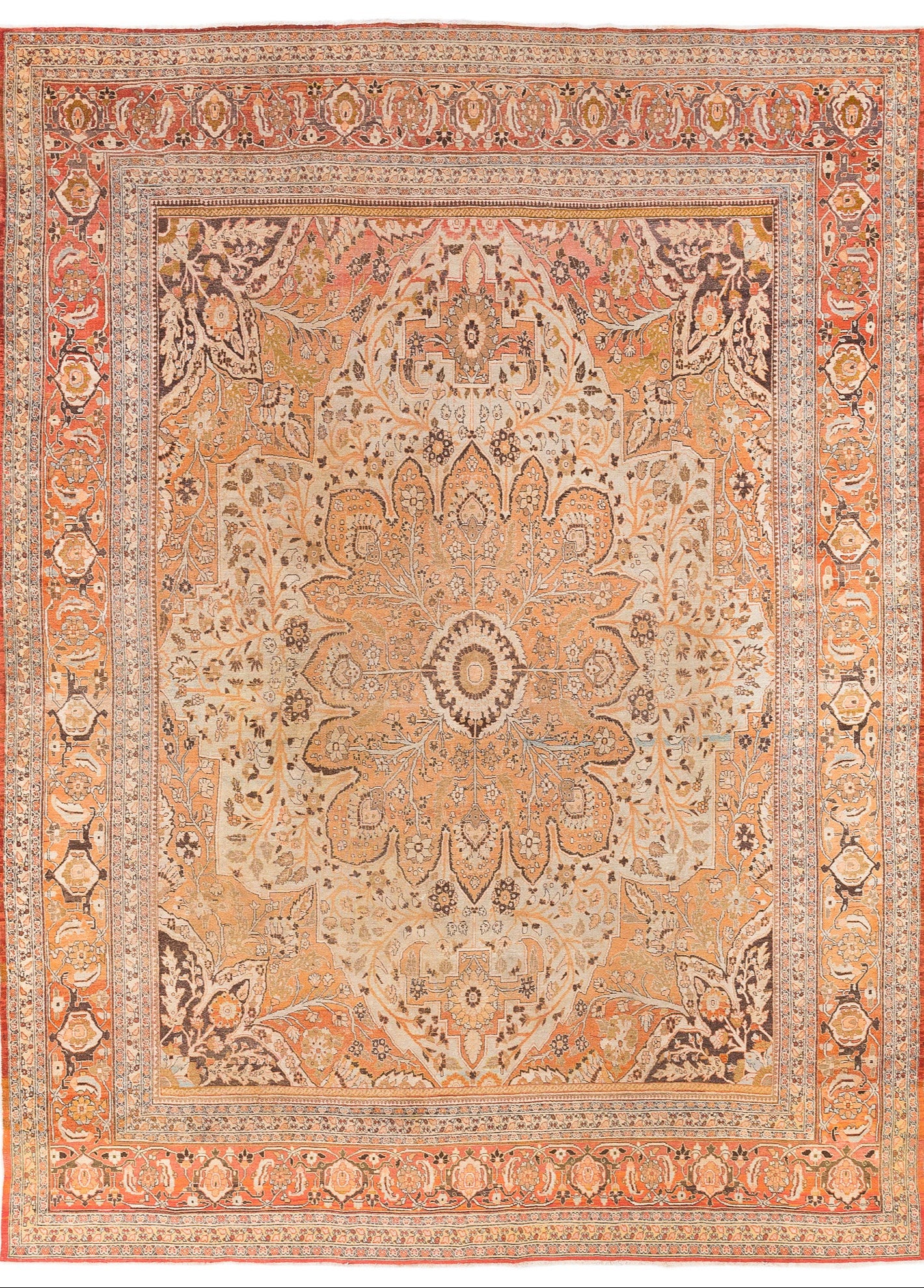 Antique Tabriz 11'2" (W) x 15' (L)