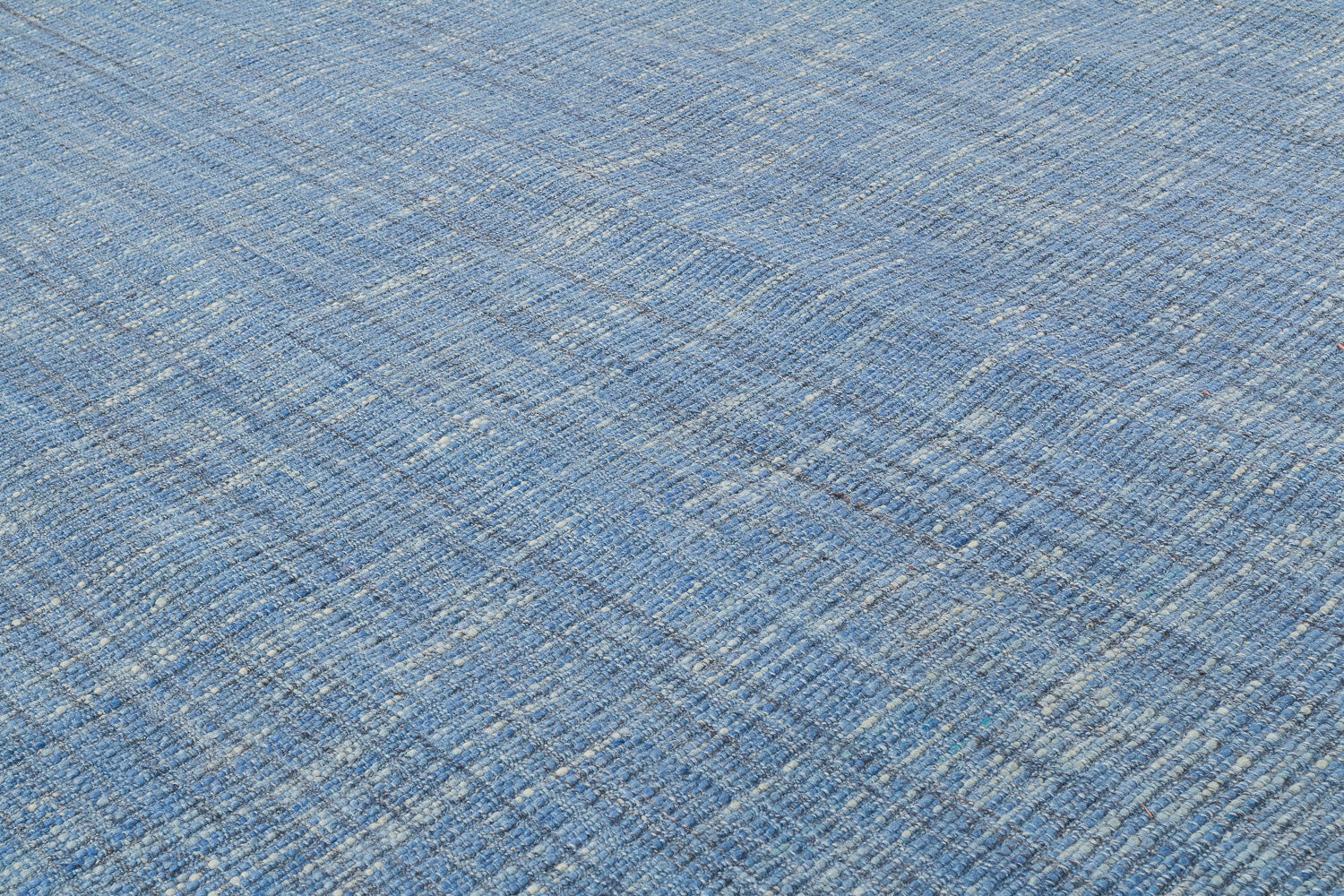 High Desert Flatweave Blue with Fringe