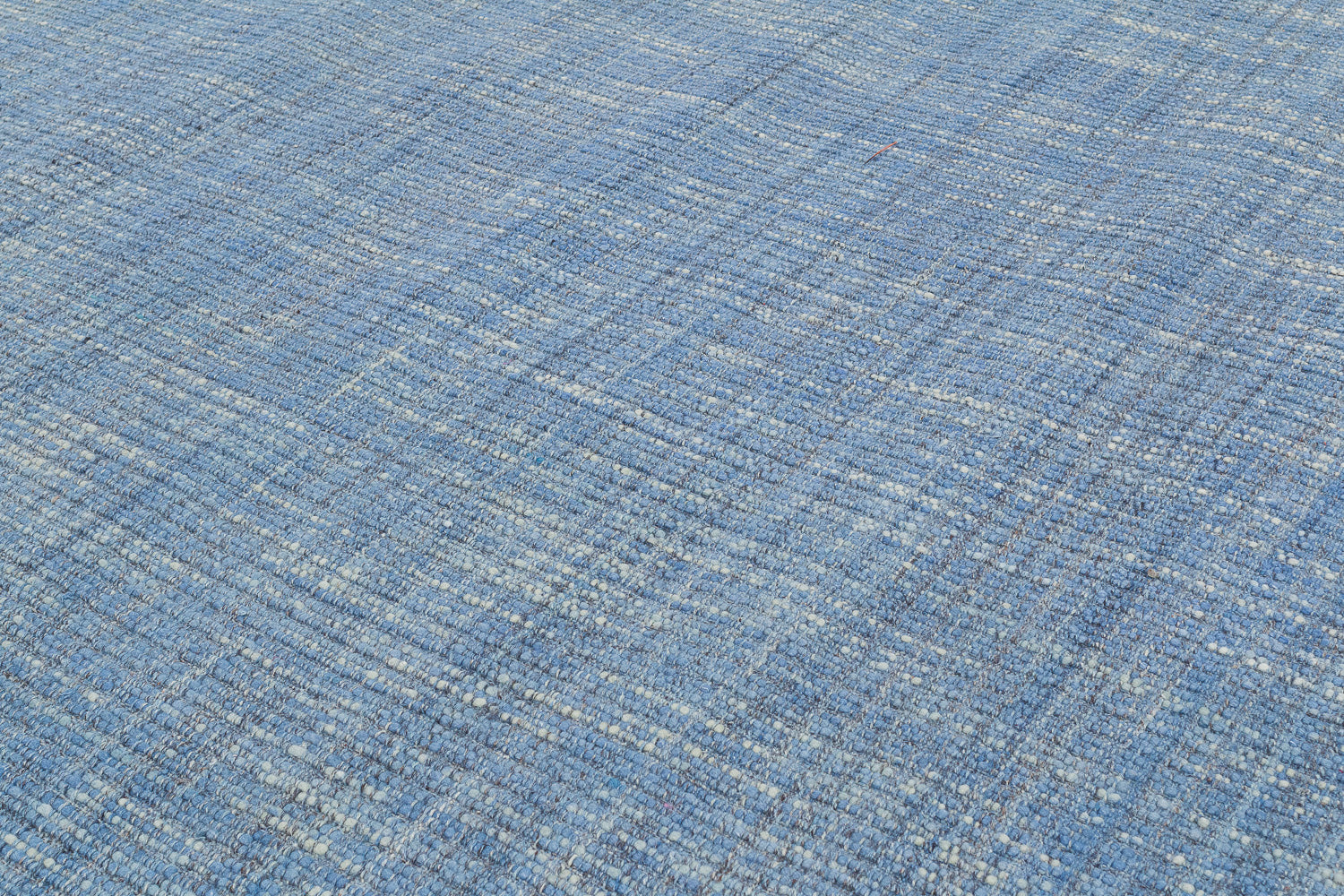 High Desert Flatweave Blue with Fringe