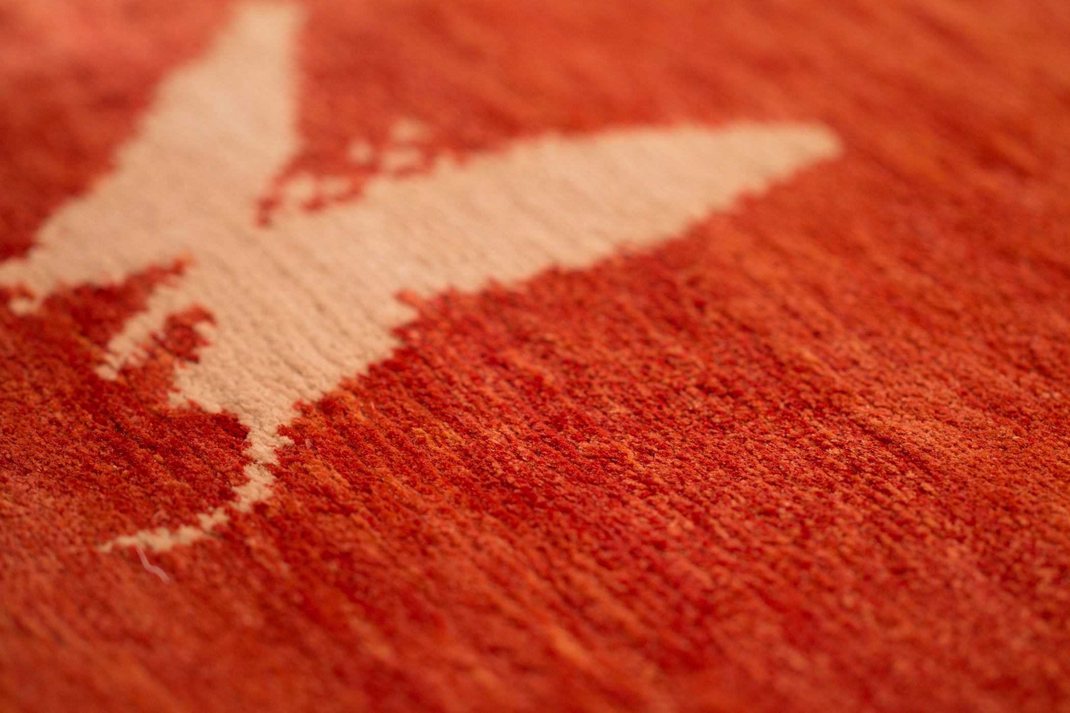 Color Field Copper Red